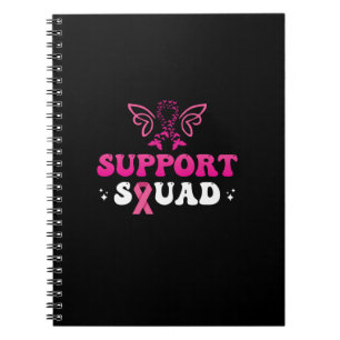 Caderno Espiral sensibilização para o cancer da mama do esquadrão 