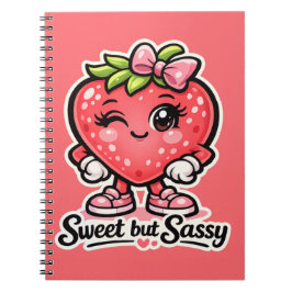 Caderno Espiral Sentindo-se Frutado - Doce mas Atrevido - Amantes 