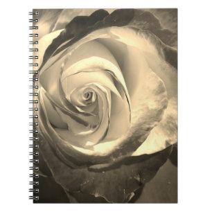 Caderno Espiral Sepia Fechar Notebook