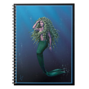 Caderno Espiral Sereia