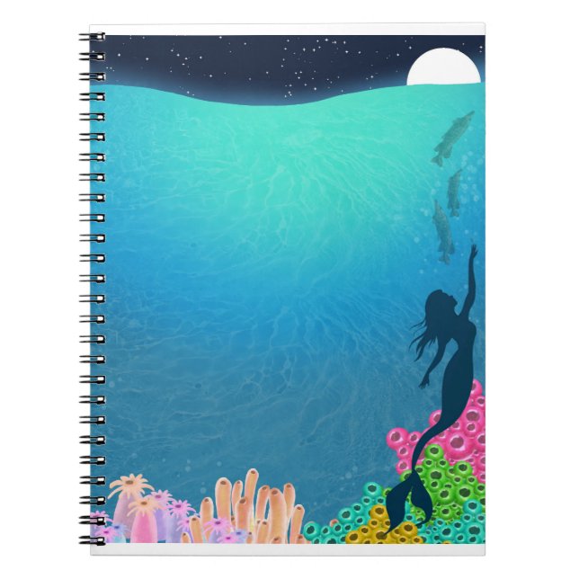 Caderno Espiral Sereia (Frente)