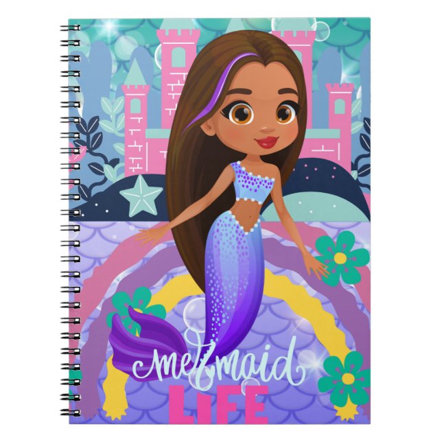 Caderno Espiral Sereia (Frente)