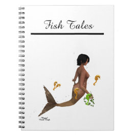 Caderno Espiral Sereia Bonita Com Notebook Espiral Para Cavalos-ma