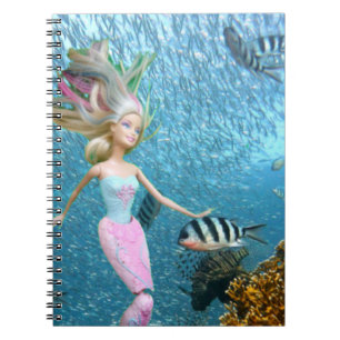 Caderno Espiral Sereia Famosa