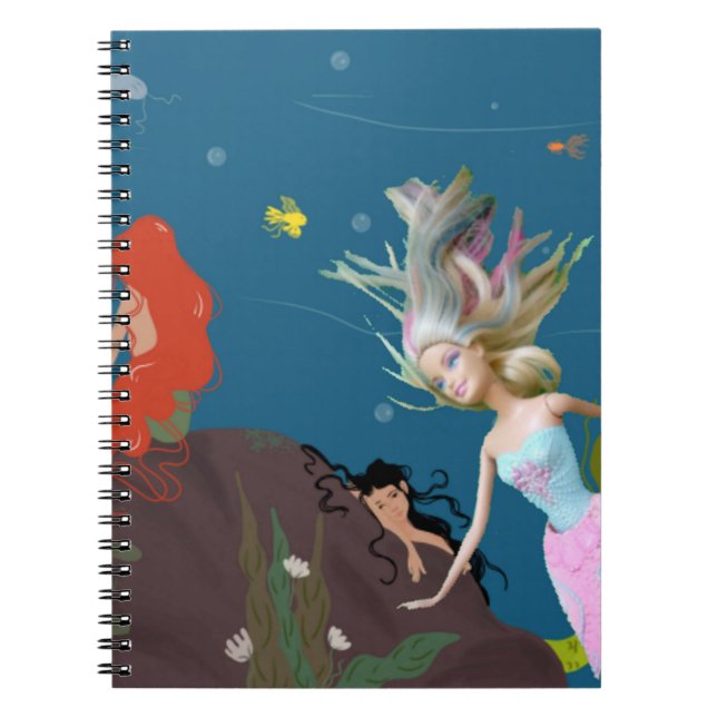Caderno Espiral Sereia Famosa (Frente)