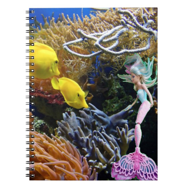 Caderno Espiral Sereia Famosa (Frente)