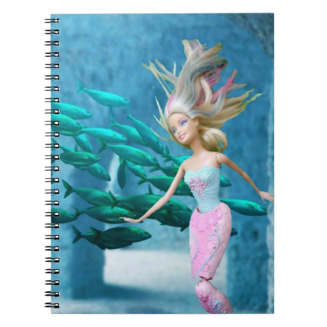 Caderno Espiral Sereia Famosa (Frente)