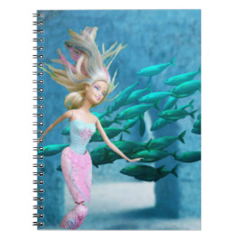 Caderno Espiral Sereia Famosa
