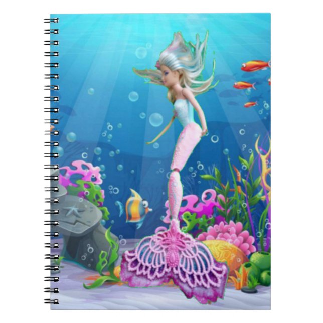 Caderno Espiral Sereia Famosa (Frente)