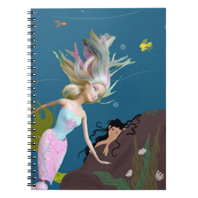 Caderno Espiral Sereia Famosa (Frente)