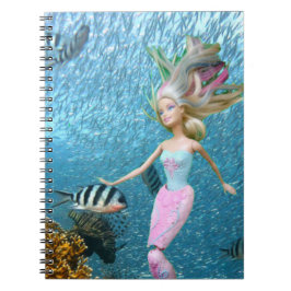 Caderno Espiral Sereia Famosa