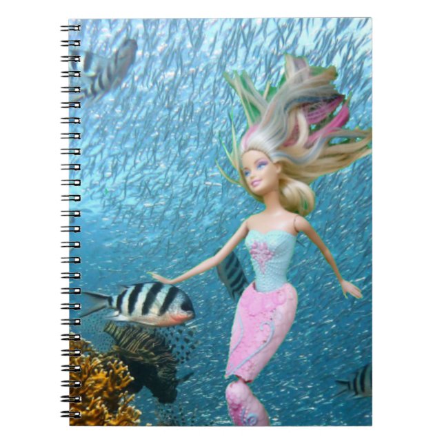 Caderno Espiral Sereia Famosa (Frente)