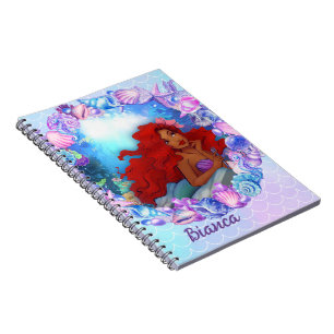 Caderno Espiral Sereia Preta