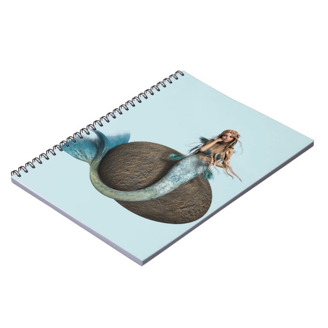 Caderno Espiral Sereia Triste (Left Side)