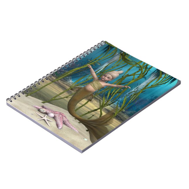 Caderno Espiral Sereiazinha (Left Side)