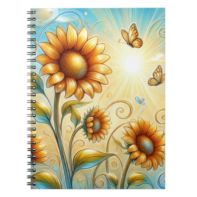 Caderno Espiral Serenata de Raio de Sol (Frente)