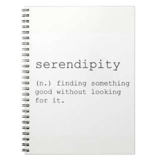 Caderno Espiral Serendipity notebook