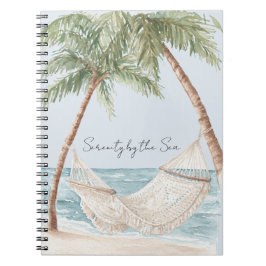 Caderno Espiral Serenidade à Beira-Mar