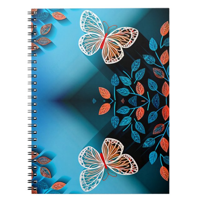 Caderno Espiral Serenidade com asa (Frente)