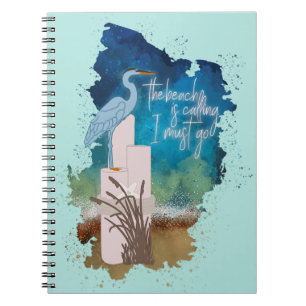 Caderno Espiral Serenidade costeira