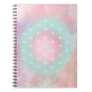 Caderno Espiral Serenity Flower of Life