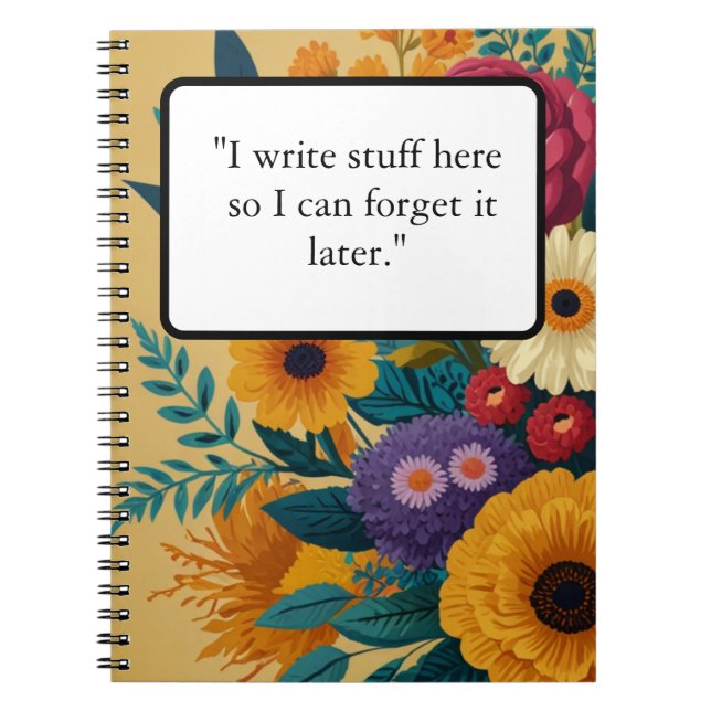 Caderno Espiral Sereno  (Frente)