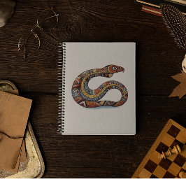 Caderno Espiral Serpente de Terra Coil
