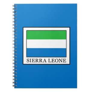 Caderno Espiral Serra Leoa
