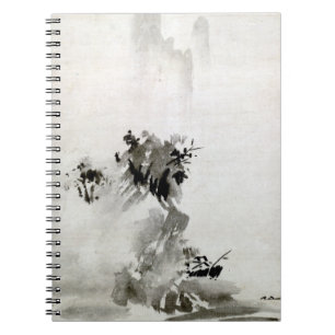 Caderno Espiral Sesshu Toyo Haboku-Sansui Landscape Poster