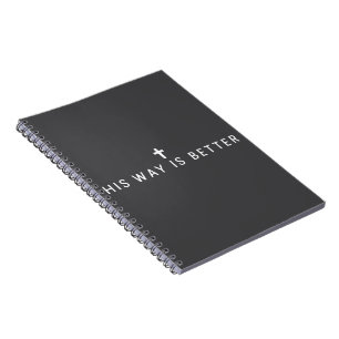 Caderno Espiral Seu Caminho É Melhor Presente Fé Cristã Jesus