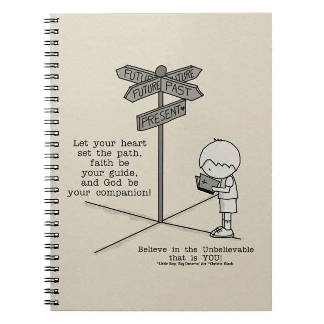 Caderno Espiral Seu companheiro do deus (Frente)