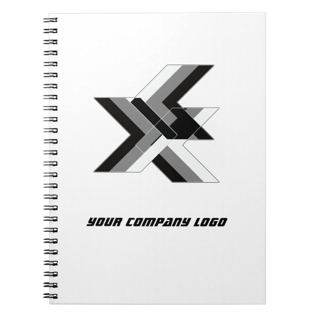Caderno Espiral SEU LOGOTIPO da EMPRESA, personalizado (Frente)