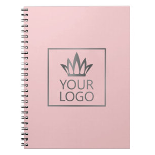 Caderno Espiral Seu Logotipo em Qualquer Cor de Fundo