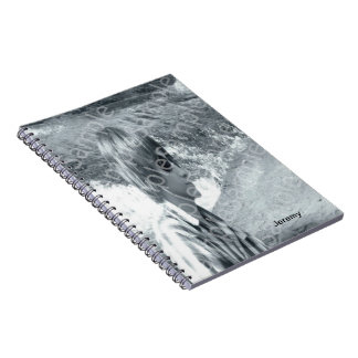 Caderno Espiral Seu notebook de foto e nome