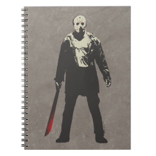Caderno Espiral Sexta-feira, 13 Jason Voorhees Caracter Art