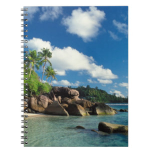 Caderno Espiral Seychelles, Ilha de Mahe, Baía de Lazare