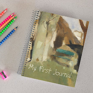 Caderno Espiral Shadow na Parede, Helene Schjerfbeck,