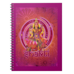 CADERNO ESPIRAL SHAKTI/LAKSHMI