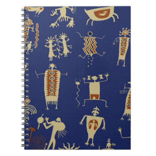 Caderno Espiral Shaman de Arte Rock Sudoeste