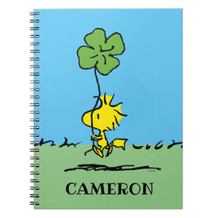 Caderno Espiral Shamrock de Carregando de Woodstock