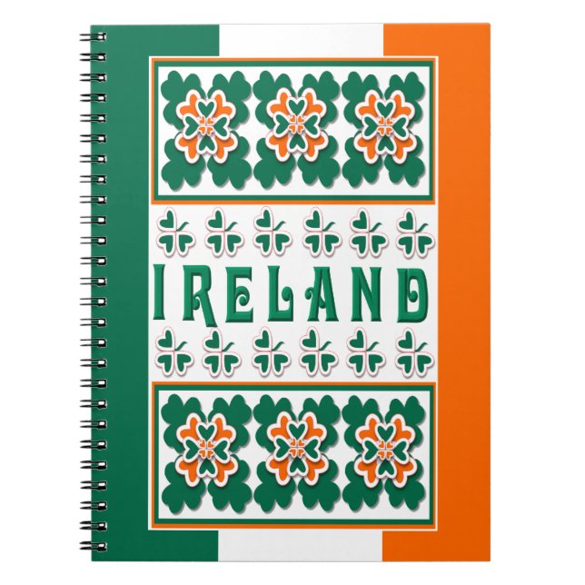 Caderno Espiral Shamrock & Mais (Frente)
