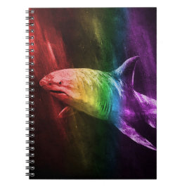 Caderno Espiral Shark Pride