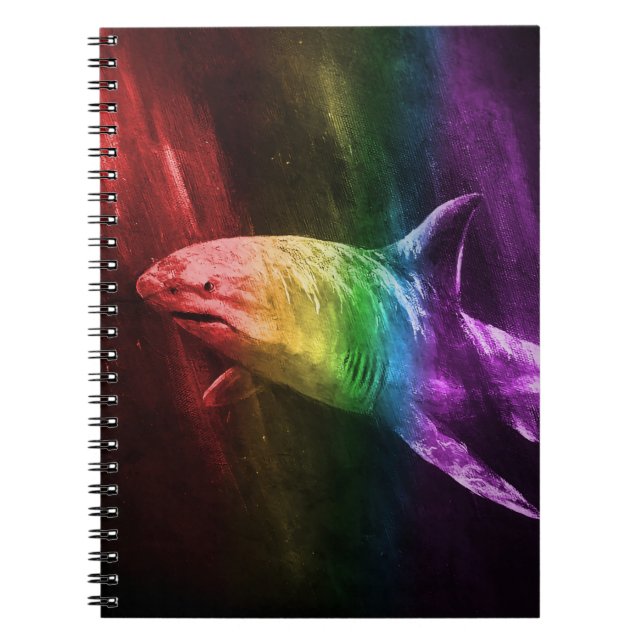 Caderno Espiral Shark Pride (Frente)