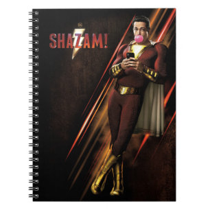 Caderno Espiral SHAZAM!   Goma-Bolha de Escamas