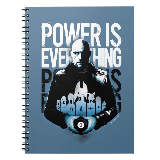 Caderno Espiral SHAZAM! | Sivana "Poder é tudo" (Frente)