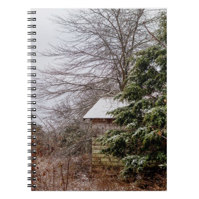 Caderno Espiral Shed Abandonado (Frente)