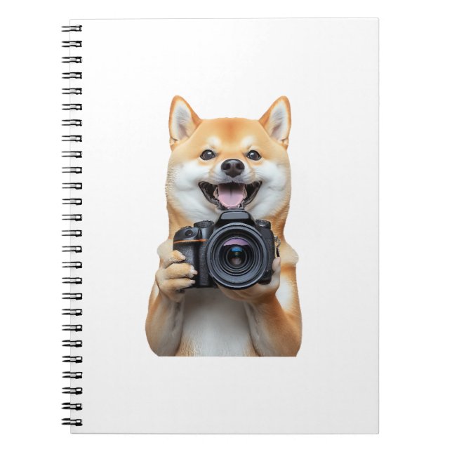 Caderno Espiral Shiba Inu     (Frente)