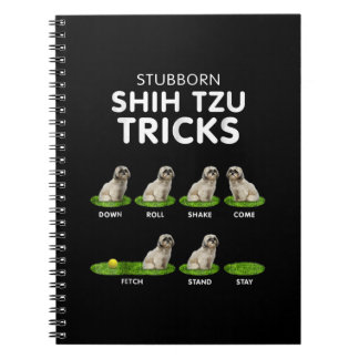 Caderno Espiral Shih Tzu Lover | Engraçado Shih Tzu Trick Amor