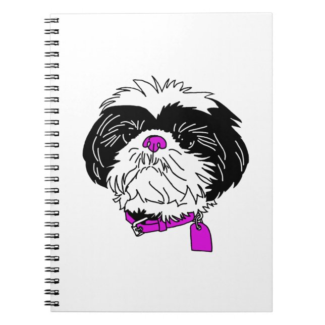 Caderno Espiral Shih Tzu Notebook (Frente)