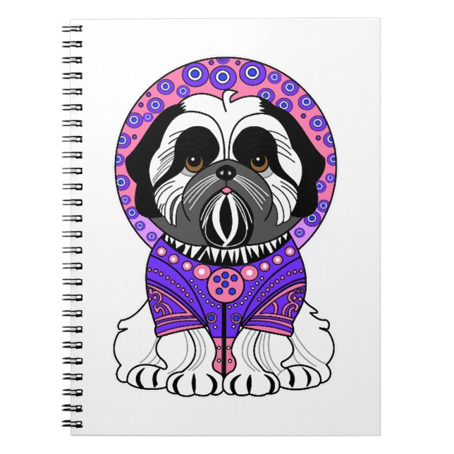 Caderno Espiral Shih Tzu Princess (Frente)